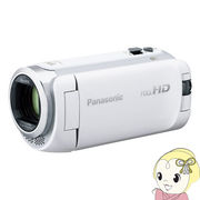 パナソニック デジタルビデオカメラ ワイプ撮り ホワイト HC-W590MS-W