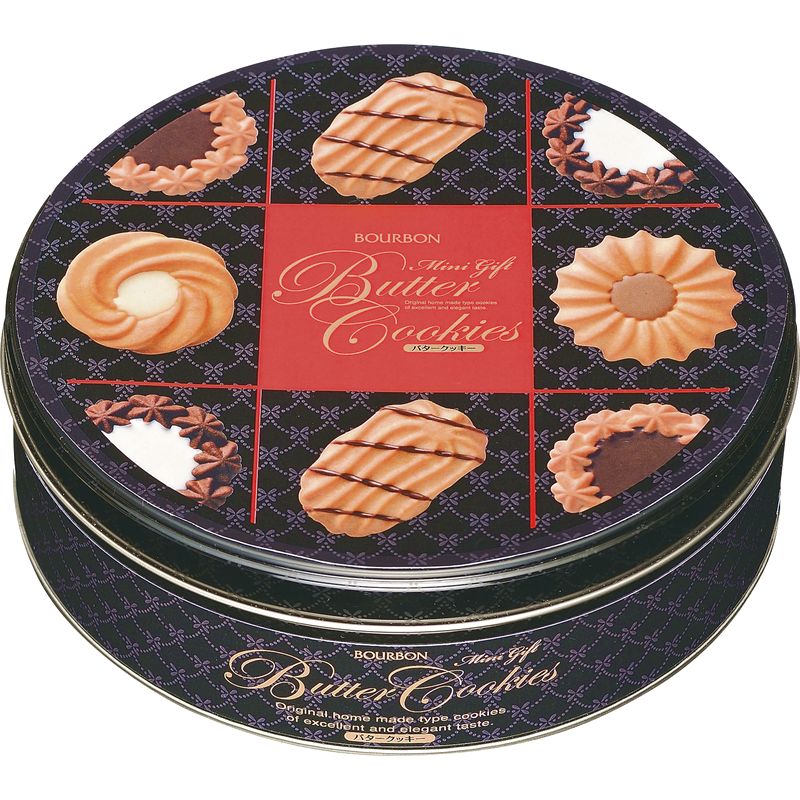 （季節限定 ～3月）ブルボン ミニギフトバタークッキー缶