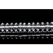 水晶ボタン 3*6mm １連（約38cm） _R466-6