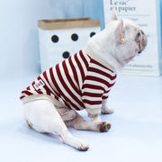 ペット服春と秋の細い犬の服フランスのテディ小型犬秋の服パグビションブルドッグセーター