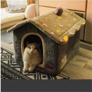 この1枚で今年風に 激安セール 猫の家 犬小屋 暖かい 猫 用品 猫のトイレ 冬 猫 閉まっている 家のタイプ