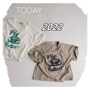 2022新作★子供服★シャツ★Tシャツ★トップス★キッズ男の子★韓国子供服★2色★80-130CM
