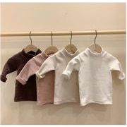 ins超人気　ベビーTシャツ　ベビー服インナーシャツ　防寒着　 人気