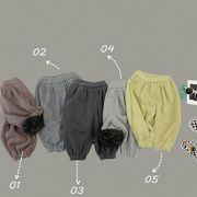 韓国子供服  子供服  キッズ服  カジュアルパンツ  男女の赤ちゃん  保温パンツ  防風   男女兼用