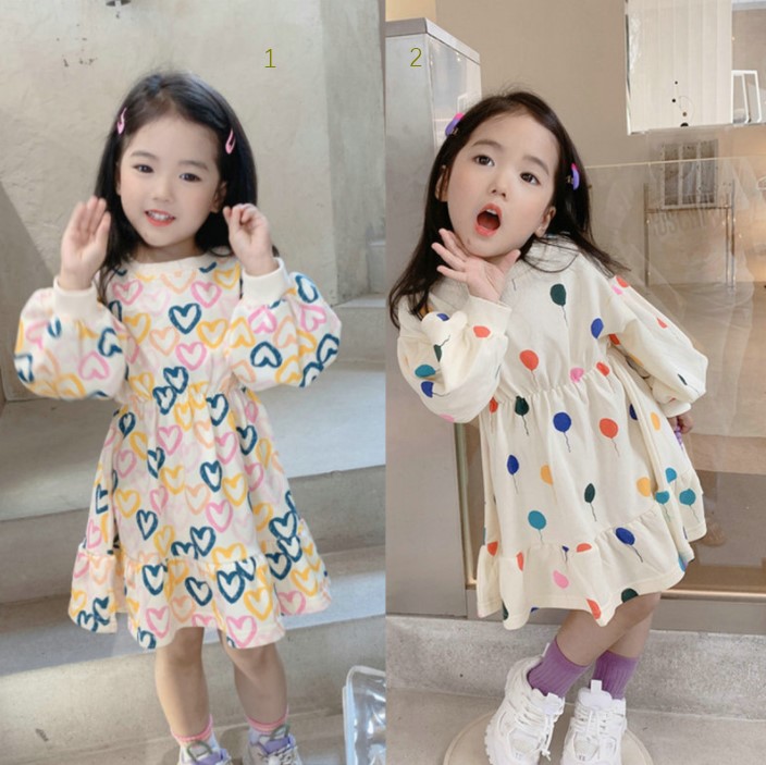 【2022春新作】韓国風子供服  ベビー服    可愛い    スカート   全2色   ワンピース