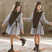 七五三 女の子 スーツ ワンピース フォーマル 子供服 キッズ 入学式 卒業式 入園式  誕生日 「2022新作」