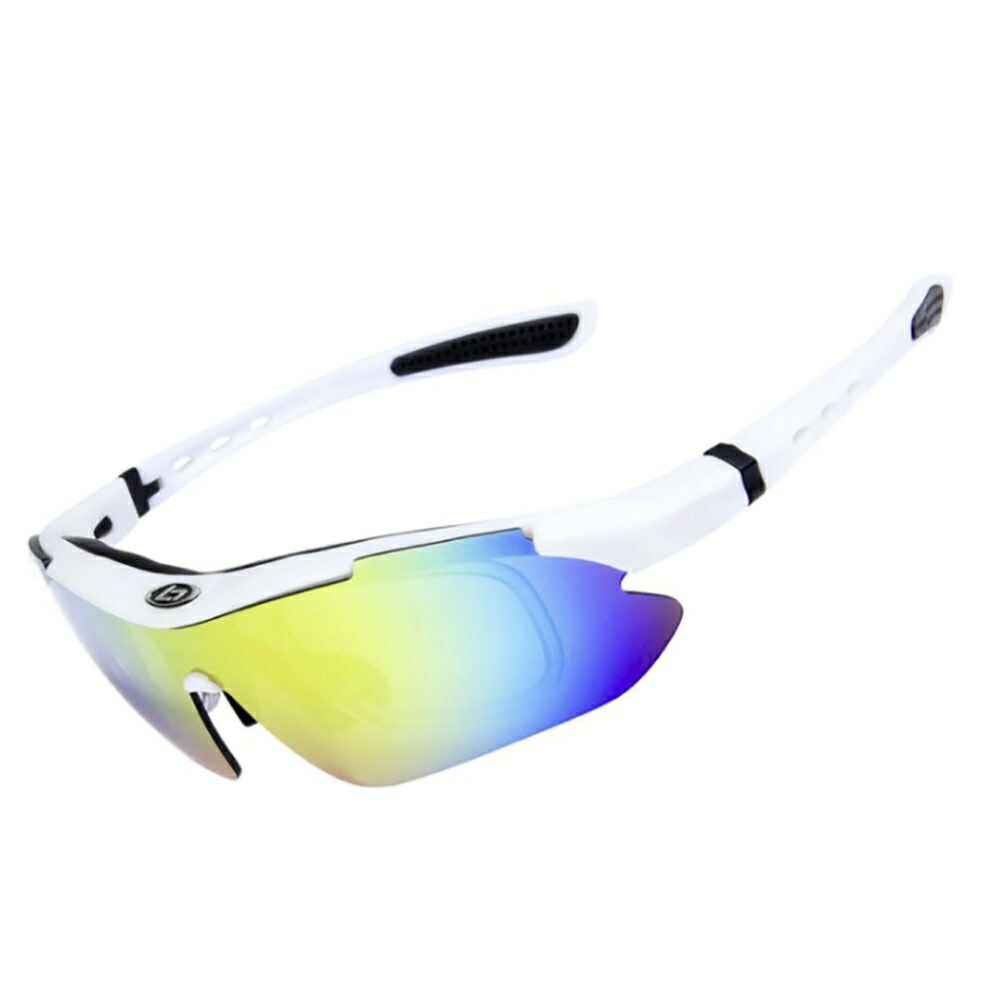 サングラス 5種類レンズ交換可能 スポーツサングラス 眼鏡 メン