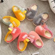 【2足セット】ルームシューズ 子供スリッパ  可愛い 親子スリッパ 大人スリッパ 滑り止め ボアスリッパ