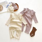 2022韓国風子供服 ベビー服 春と秋 女の子 幼児 シンプル 連体服