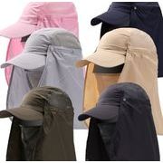 夏　高級品質　帽子　キャップ　ユニセックス　登山キャップ　日焼け対策　お釣り用キャップ