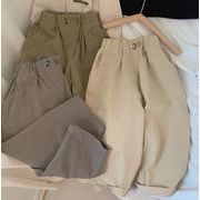 【2022春新作】韓国風子供服  ベビー服  ズボン  男の子   シンプル   全3色   パンツ
