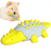 新しい犬用おもちゃペット用品TPR臼歯咬傷耐性おもちゃ鉄鎧ワニ犬臼歯