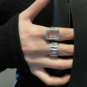 激安     レディース指輪   アクセサリー    個性    不規則  リング       開口指輪     高貴ぽい