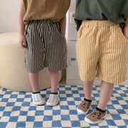 【2022春新作】韓国風子供服 ベビー服 　春秋　ストライプ柄　可愛い　男の子　パンツ