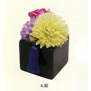 【新登場！安心の日本製！香りのよい石鹸素材で作られたお供え花！】Savon de Fleur　掌　彩（大）紫