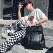 韓国ファッション 新しい シンプル バックパック ユース カジュアル 旅行 スクールバッグ