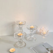 燭台 コーヒーショップ 装飾 シンプル レトロ ガラス カジュアル 家庭用 大人気