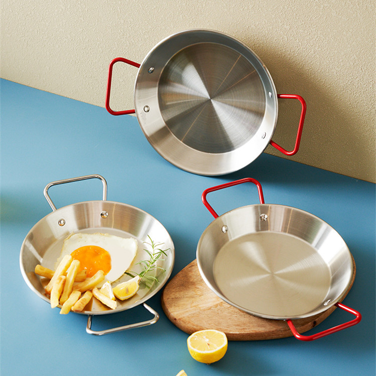大人気 クリエイティブ ステンレス プレート 食器 深皿 小さい新鮮な デザインセンス