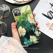 野バラ 油絵 文芸風 ガラス 携帯 ケース iPhone13 iPhone12 iphon e11 iPhoneXR iPhone用ケース