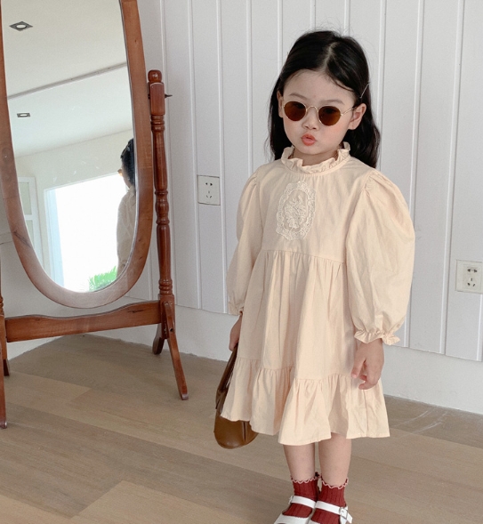 2022 秋新作  子供服   ワンピース   可愛い 韓国風子供服    長袖   キッズ服   お出かけ ファッション