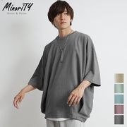 【2022年春の新作】裏毛コクーンシルエットTシャツ／MinoriTY