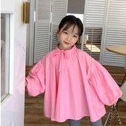 人気新作  子供服  シャツ    キッズ服 韓国風子供服 トップス  可愛い    tシャツ    長袖