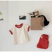 【2点セット】2022春新作 子供服  ベビー服  アパレル 半袖   tシャツ+ ショットパンツ  男女兼用