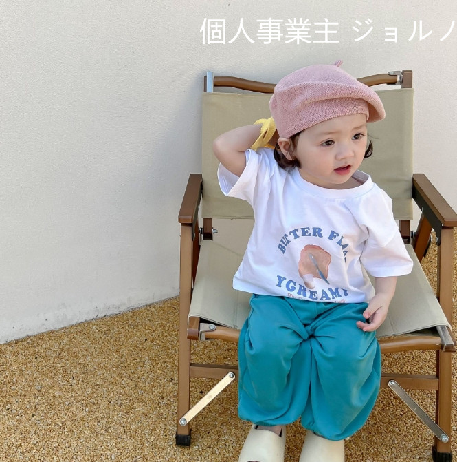 2022春夏新作 ズボン 子供服 半袖 トップス ベビー服 Tシャツ かわいい 韓国風子供服 73-120CM - www.watsons.biz.id