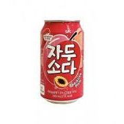 【韓国】　すももソーダ（350ml）　人気　新商品　スモモソーダ