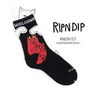 リップンディップ【RIPNDIP】Lord Devil Mid Socks 靴下 ソックス メンズ レディース ロードナーマル