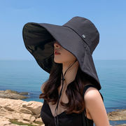 漁夫帽　バスケットハット　紫外線対策　uvカット　夏　つば広帽子　韓国ファッション　日よけ帽子