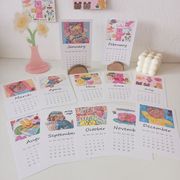雑貨★インテリア★壁飾り★装飾品★撮影道具★カード★カレンダー★12枚セット