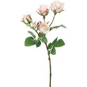 【造花】ベルローズスプレー　ホワイトピンク　ＦＡ－７３６３Ｗ／Ｐ