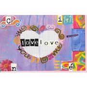 グリーティングカード 多目的 A＆Pシリーズ「love love」メッセージカード