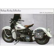 ポストカード カラー写真 バイク「1941 FL Knucklehead」乗り物 郵便はがき