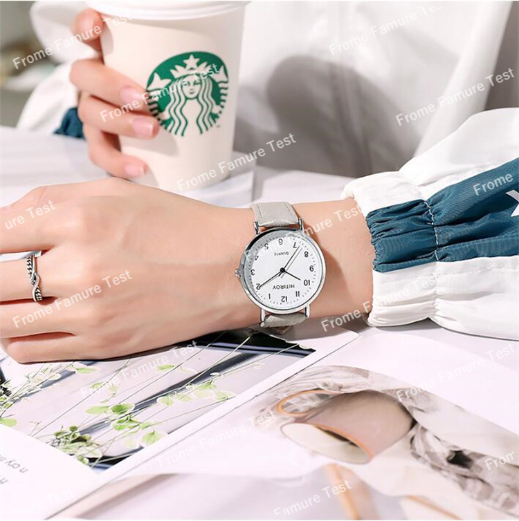 腕時計の女性のファッション時計 シンプルな女子高生の時計 韓国