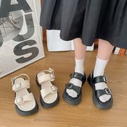 夏　　レディース　サンダル　カジュアル　韓国ファッション　厚底靴