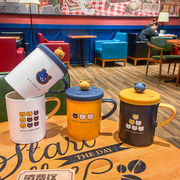 INS 人気  グラス  創意撮影装具  置物を飾る   ウォーターカップ    シンプル コーヒーカップ  カップル