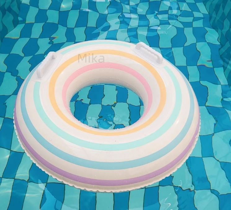 INS 新作 可愛い  水泳用品 スイミングサークル 透過性 インフレータブル