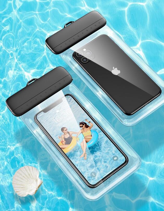 防水ケース スマホ用 携帯電話 防水バッグ用 防水携帯ケース お風呂　水泳 温泉 潜水 海 プール雨など適用