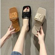 レディーススリッパ，韓国風スリッパ，ファッションオールマッチスリッパ★36-41