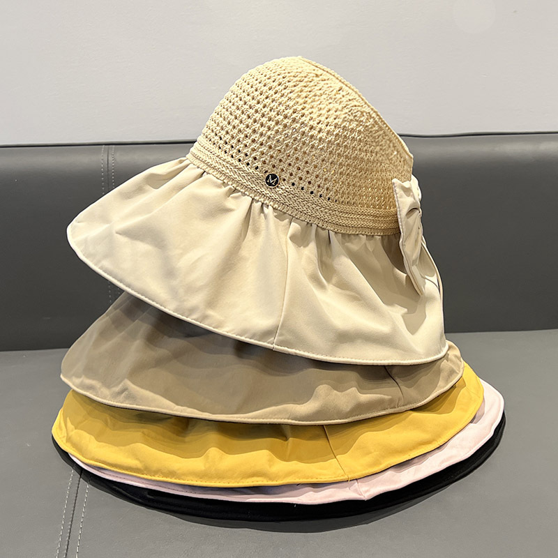 麦わら帽子　帽子　バケットハット　夏新作　UVカット　つば広い　日焼け防止　紫外線対策　折りたたみ