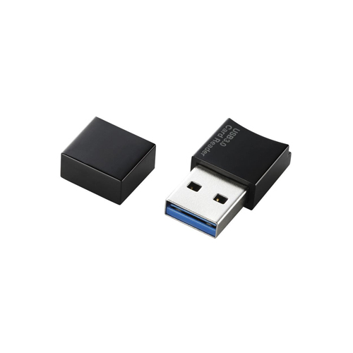 エレコム USB3.0対応microSD専用メモリカードリーダ MR3-C008BK