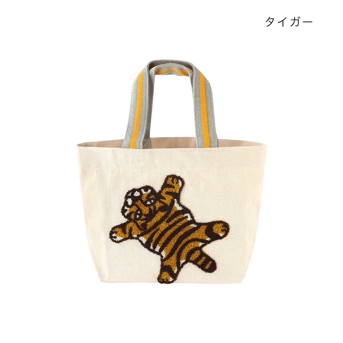 刺繍バッグ[トートバッグ キャンバス アニマル 動物 猫 ネコ