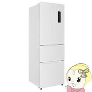 【京都市内限定販売 標準設置費無料】 冷蔵庫 MAXZEN マクスゼン 320L フレンチドア（観音開き） 4ドア