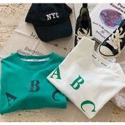 長袖　トップス　Tシャツ　子供服　パーカー　薄手　快適　春秋新作