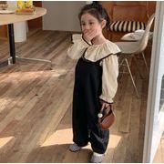 新作★キッズ用アパレル★キッズトップス★ブラウス★サロペット★80-130