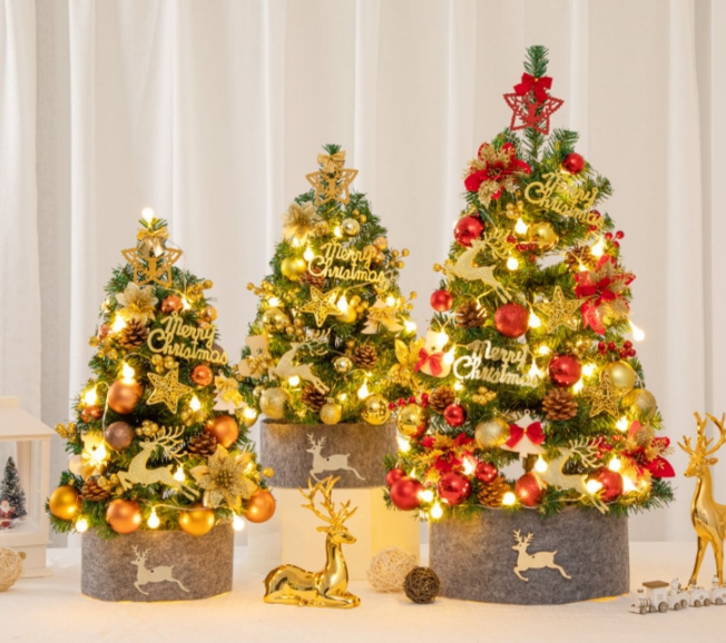 人気   クリスマスツリー 撮影道具 60cm 北欧風 クリスマスツリーの木 オーナメントセット