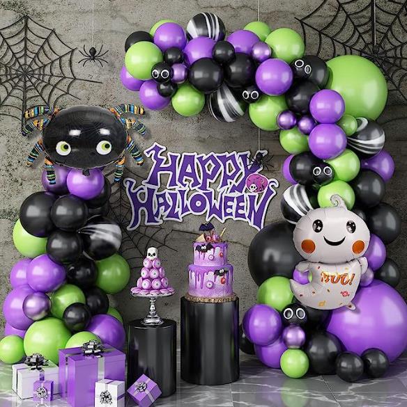 Happy Halloween 装飾 ハロウィン バルーン 風船 ガーランド