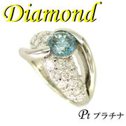 1-2208-02029 ATDA  ◆  Pt900 プラチナ デザイン リング  ダイヤモンド 0.90ct　9号